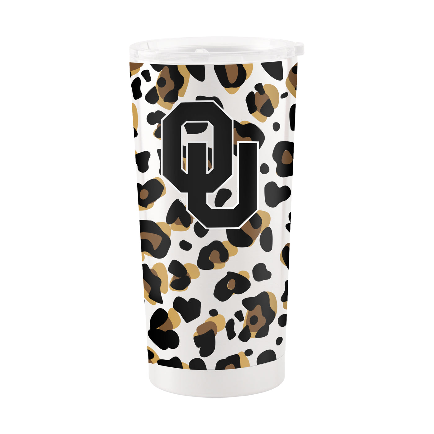 Oklahoma 20oz Neutral Leopard Stainless Steel Tumbler