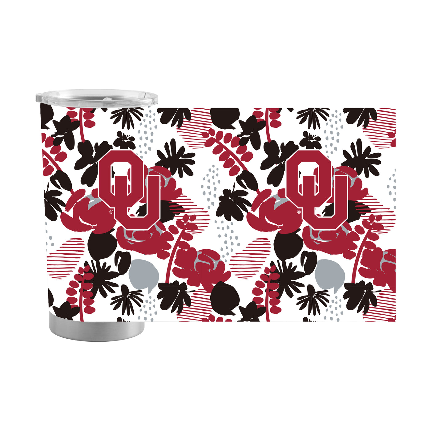 Oklahoma 20oz Floral Stainless Steel Tumbler