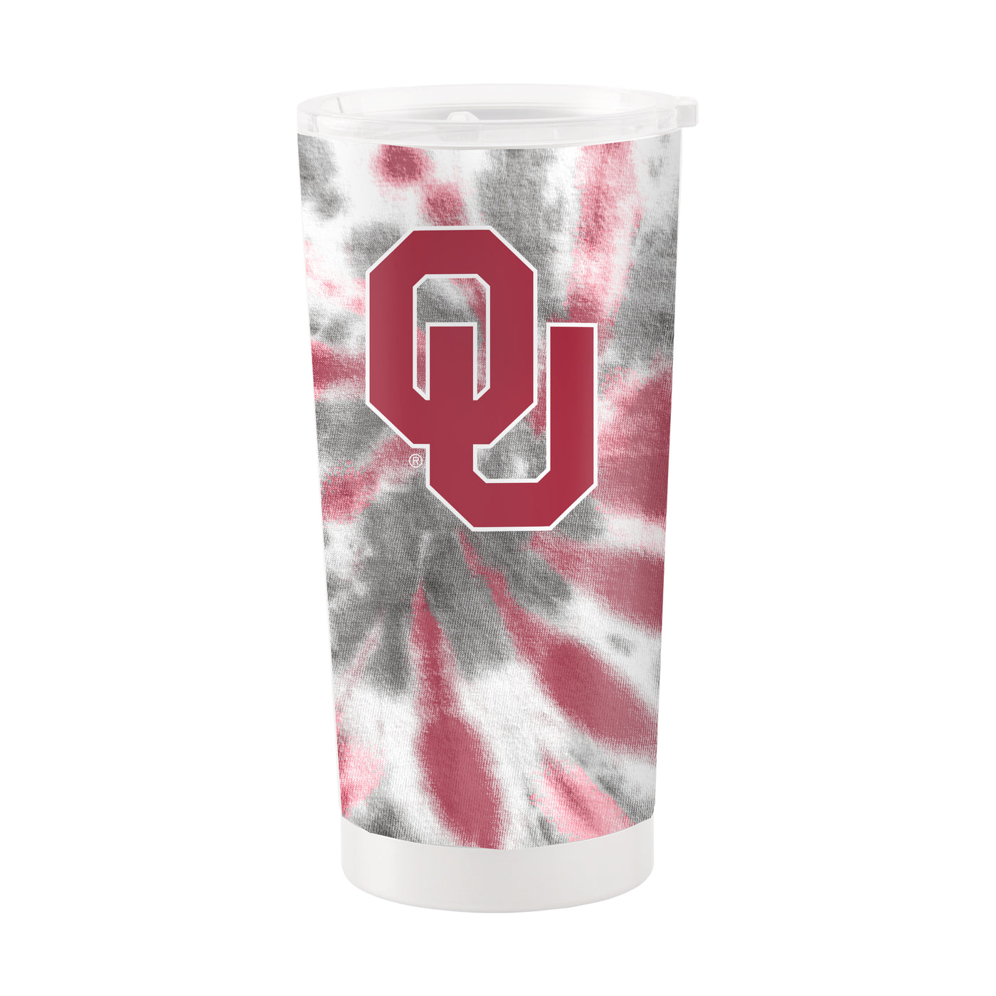 Oklahoma 20oz Tie Dye Stainless Steel Tumbler