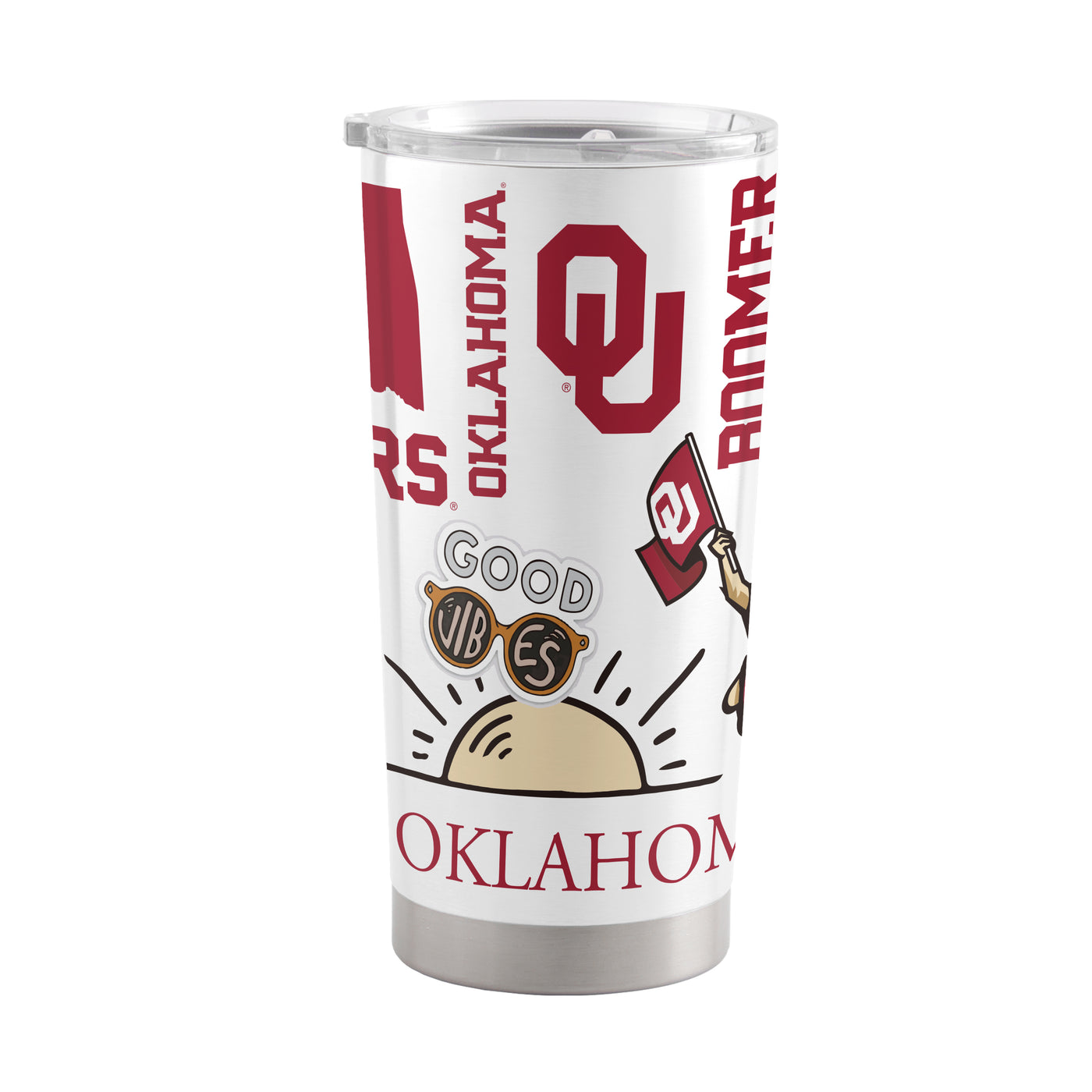 Oklahoma 20oz Native Stainless Tumbler