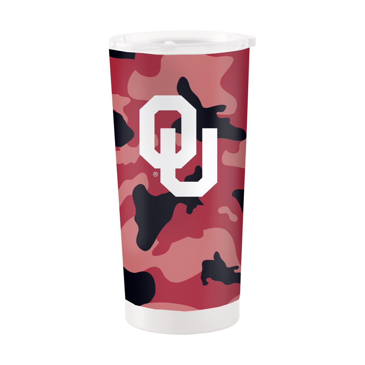 Oklahoma 20oz Camo Stainless Steel Tumbler