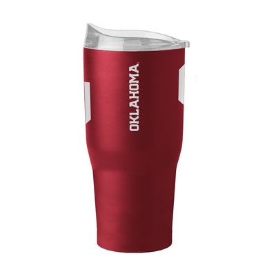Oklahoma 30oz Flipside Alt Logo Powder Coat Tumbler