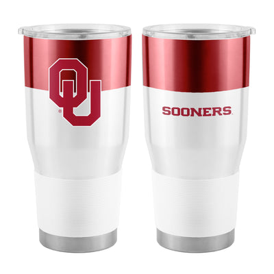 Oklahoma 30oz Colorblock Stainless Tumbler - Logo Brands