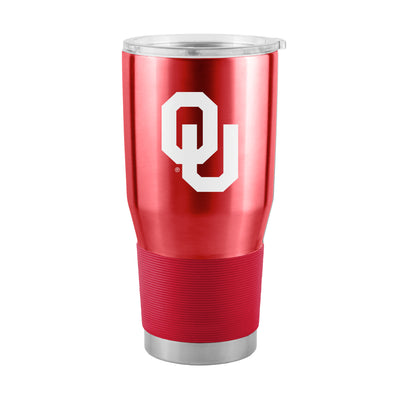 Oklahoma 'OU' 30oz Gameday Stainless Tumbler - Logo Brands
