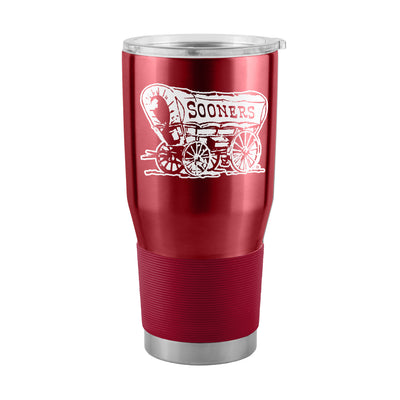 Oklahoma 30oz Gameday Stainless Tumbler - Logo Brands