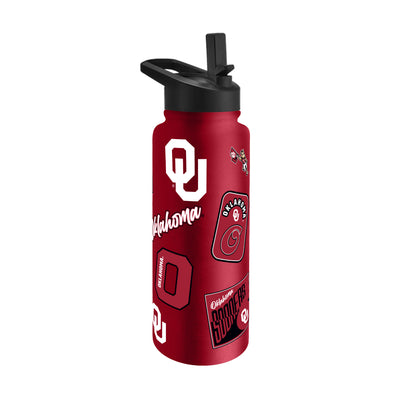 Oklahoma 34oz Dreamweave Quencher Bottle