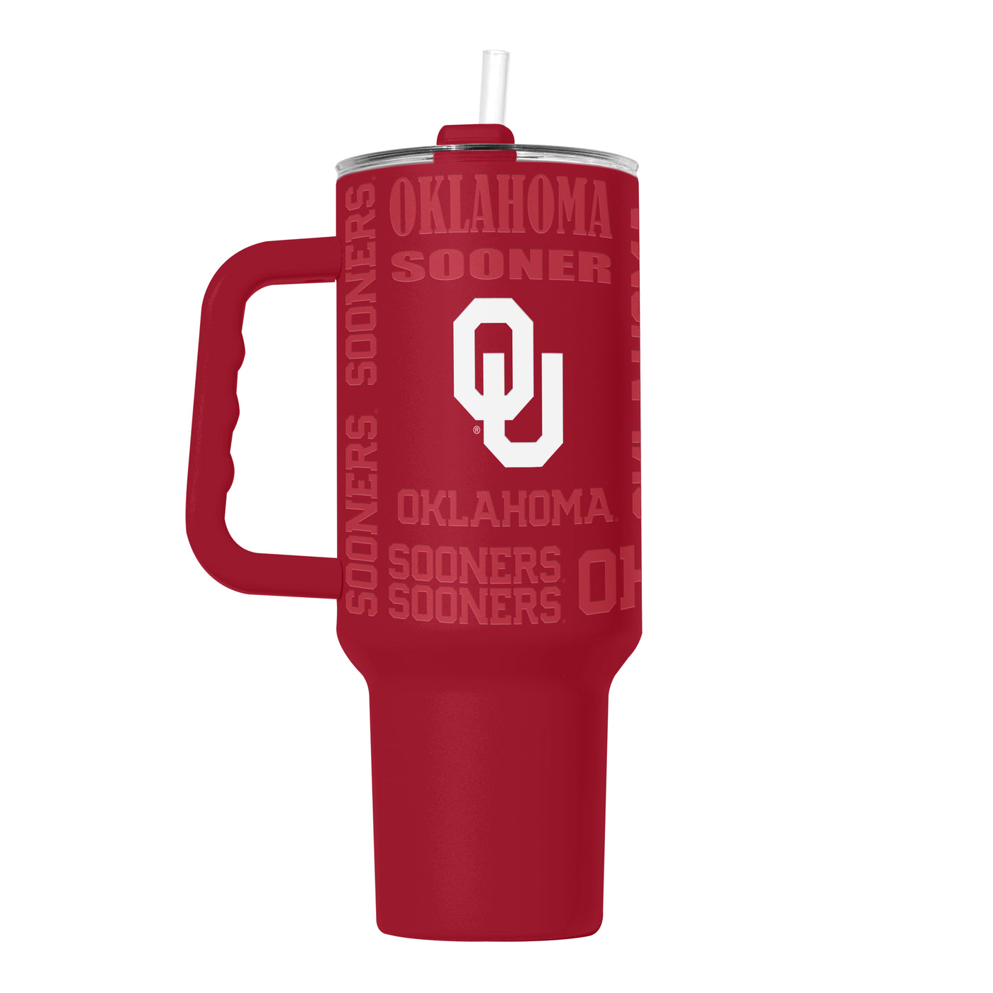Oklahoma 40oz Replay Powder Coat Tumbler