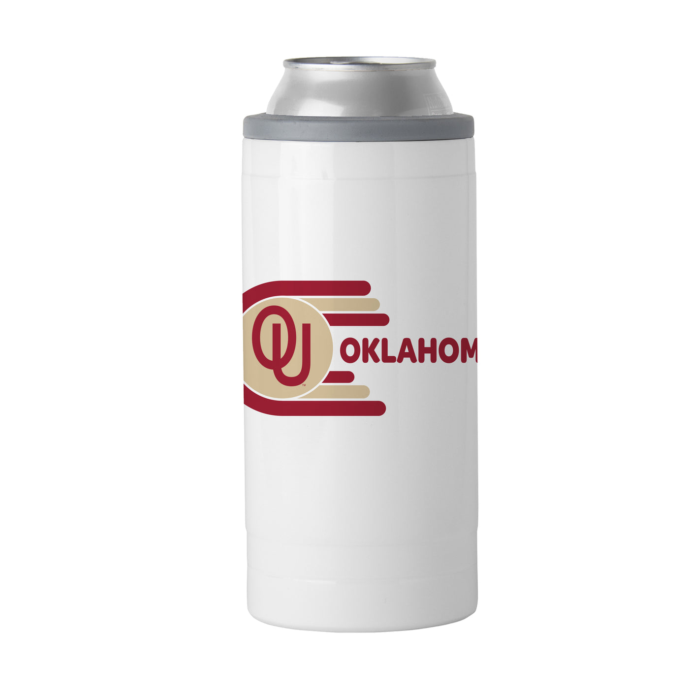 Oklahoma 12oz Whirl Slim Can Coolie