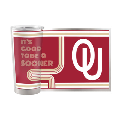 Oklahoma 20oz Goody Stainless Steel Tumbler