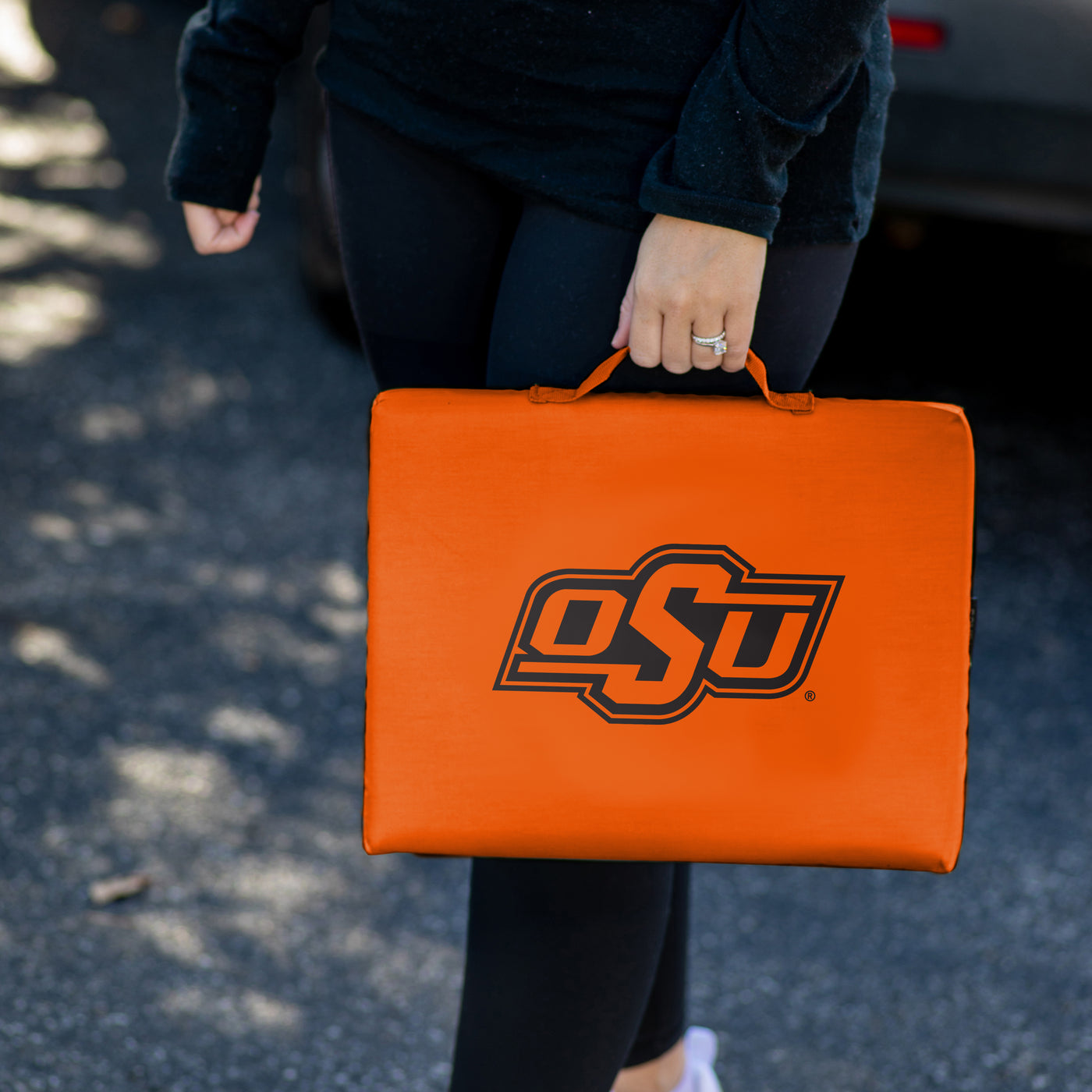 Oklahoma State Bleacher Cushion - Logo Brands