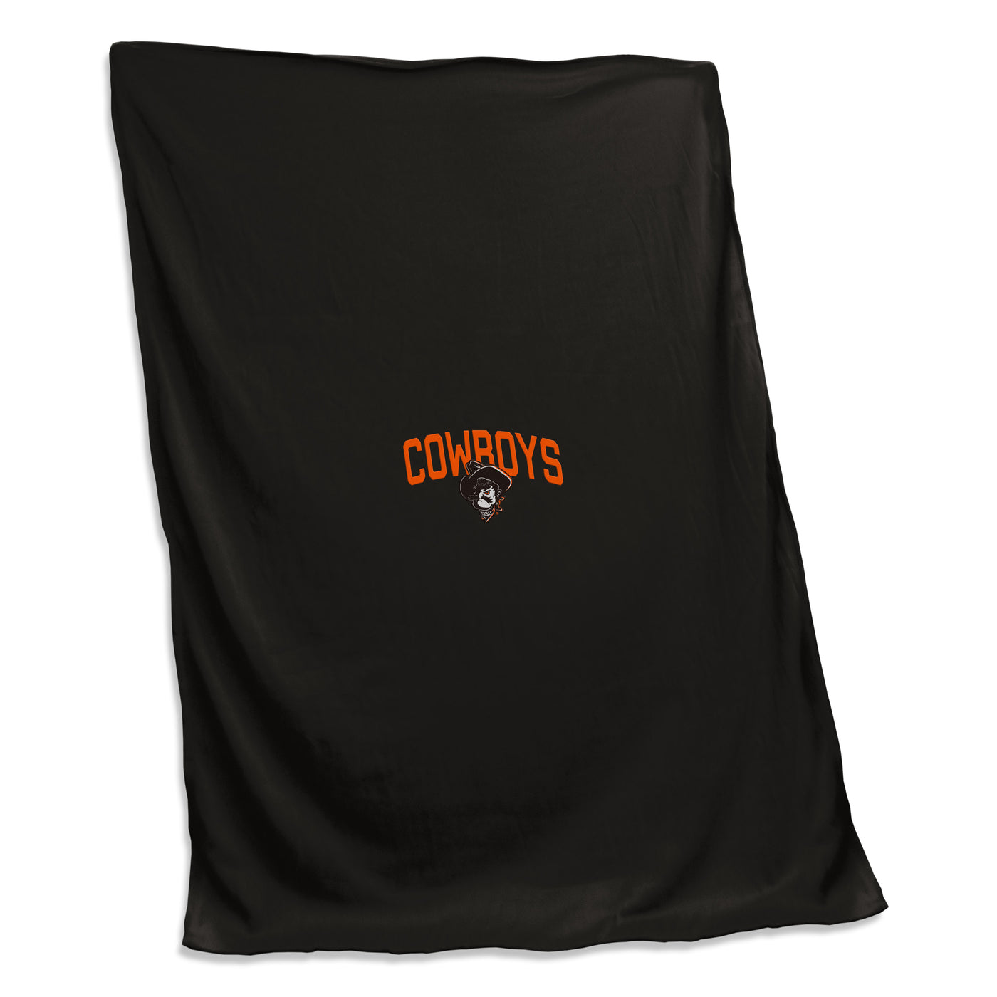 OK State Black Sweatshirt Blanket