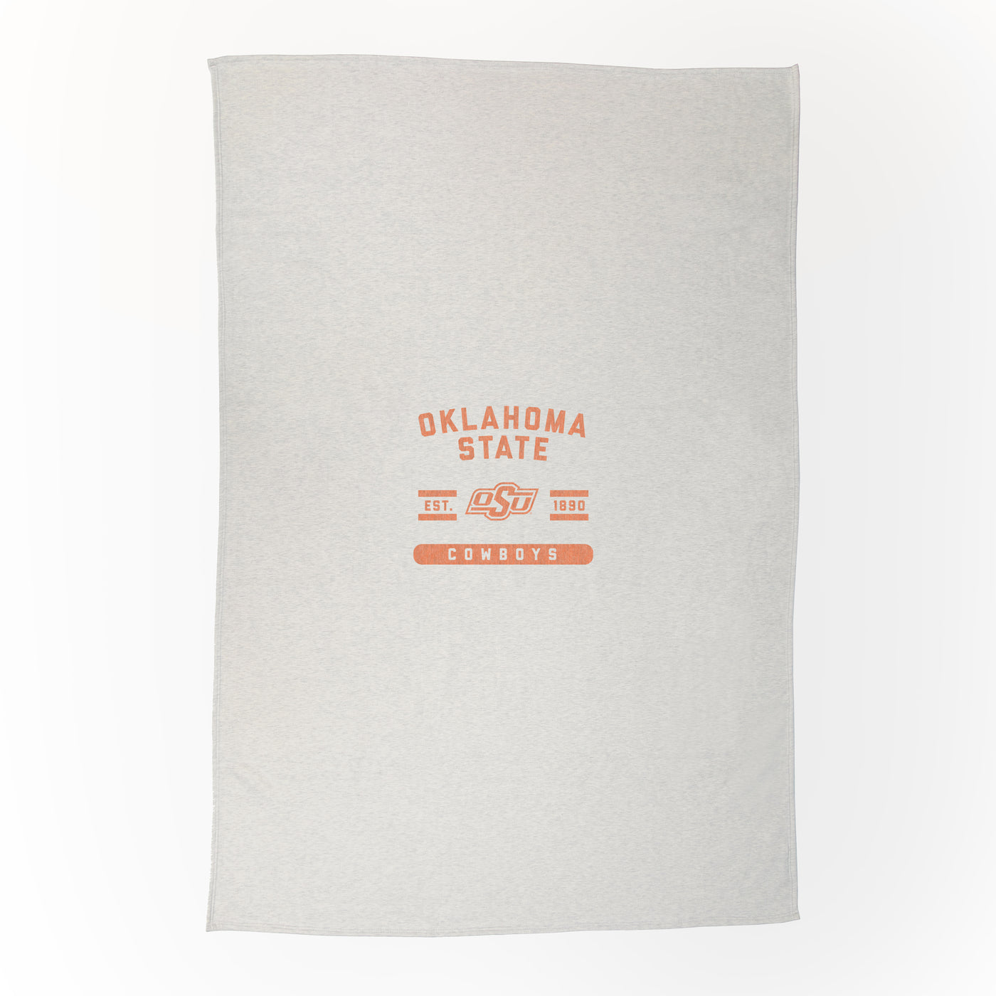 Oklahoma State Oatmeal Sweatshirt Blanket