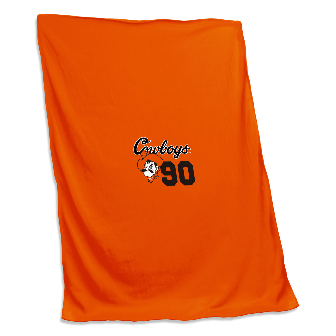 Oklahoma State 90 Cowboys Screened Sweatshirt Blanket