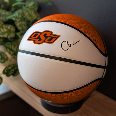 Oklahoma State Official-Size Autograph Basketball