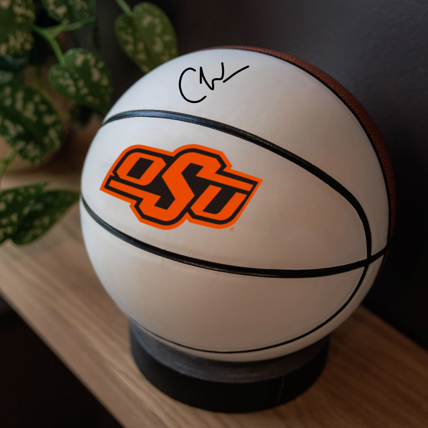 OK State Mini-Size Autograph Basketball