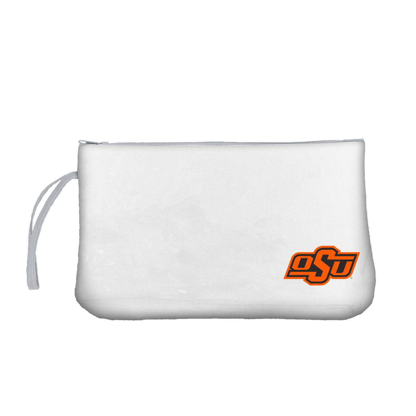 OK State Clear Wristlet