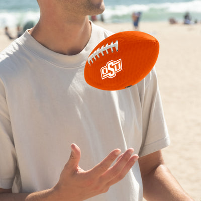 Oklahoma State Carbon Fiber Mini Size Glossy Football