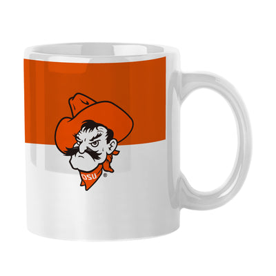 Oklahoma State 11oz Colorblock Sublimated Mug