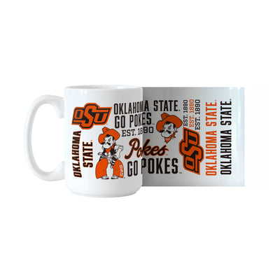 Oklahoma State 15oz Spirit Sublimated Mug