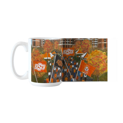 Oklahoma State 15oz Collector Sublimated Mug