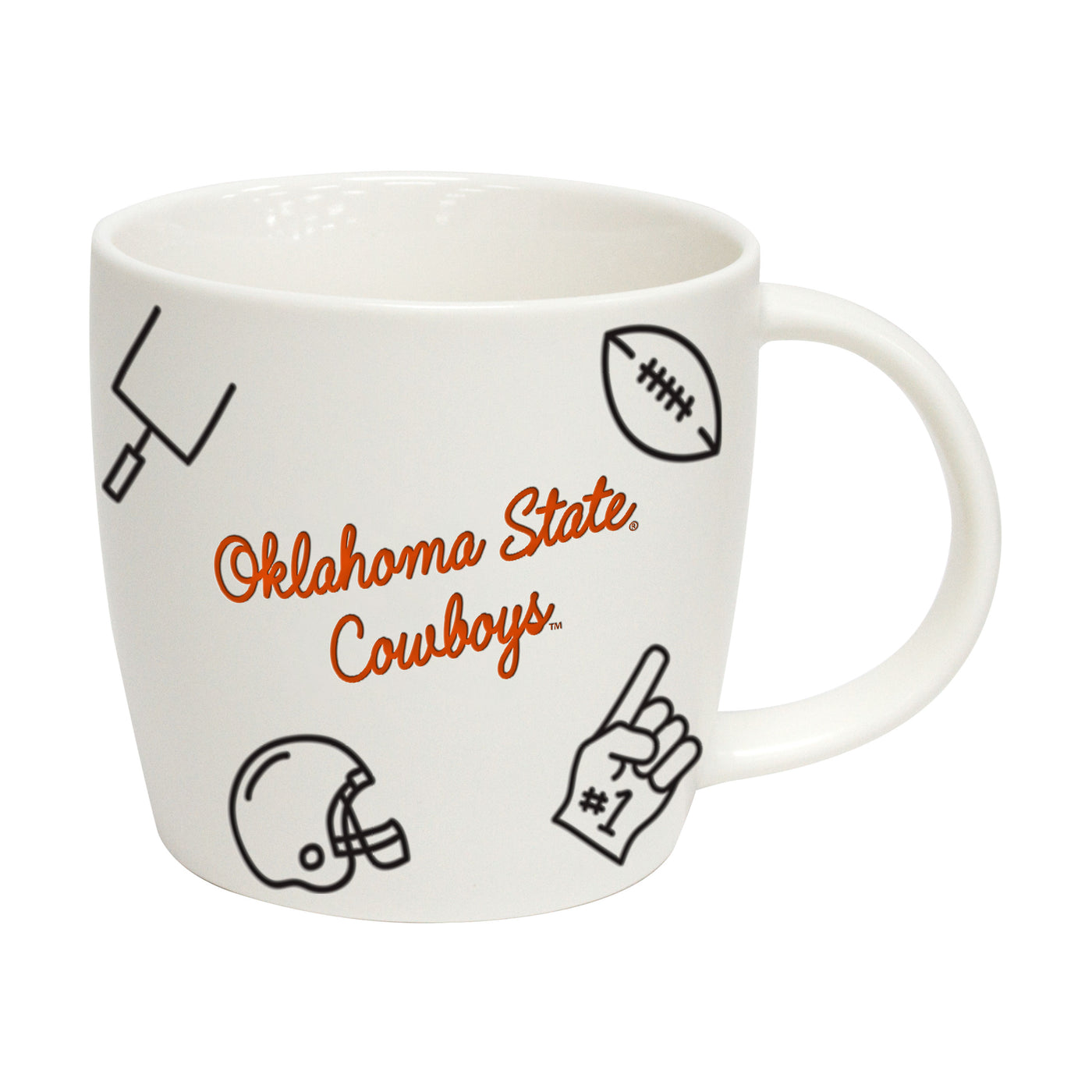 OK State 18oz Playmaker Mug