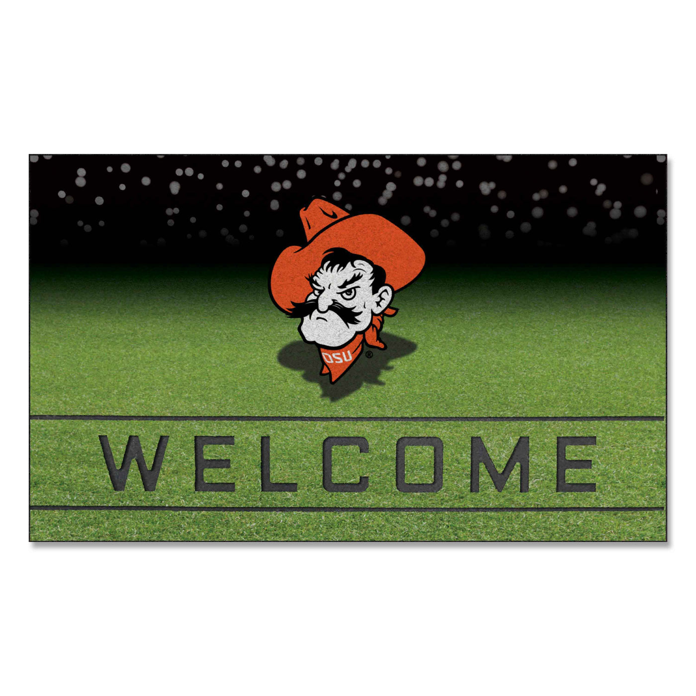 Oklahoma State University Crumb Rubber Door Mat