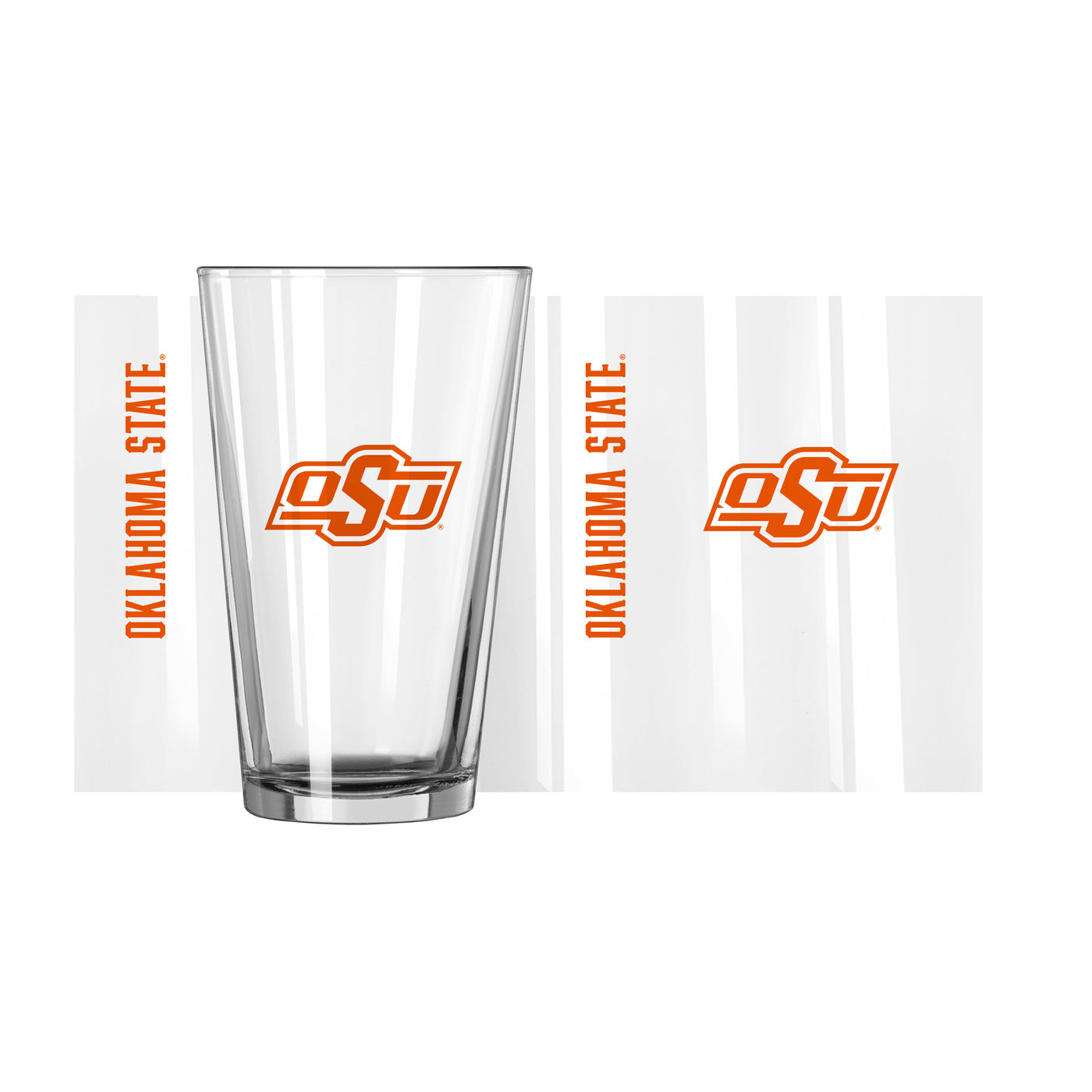 Oklahoma State 16oz Gameday Pint Glass - Logo Brands