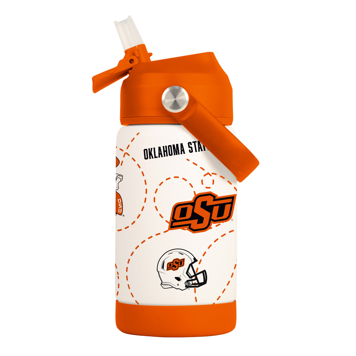 OK State 12oz Mascot SS Kids Bottle