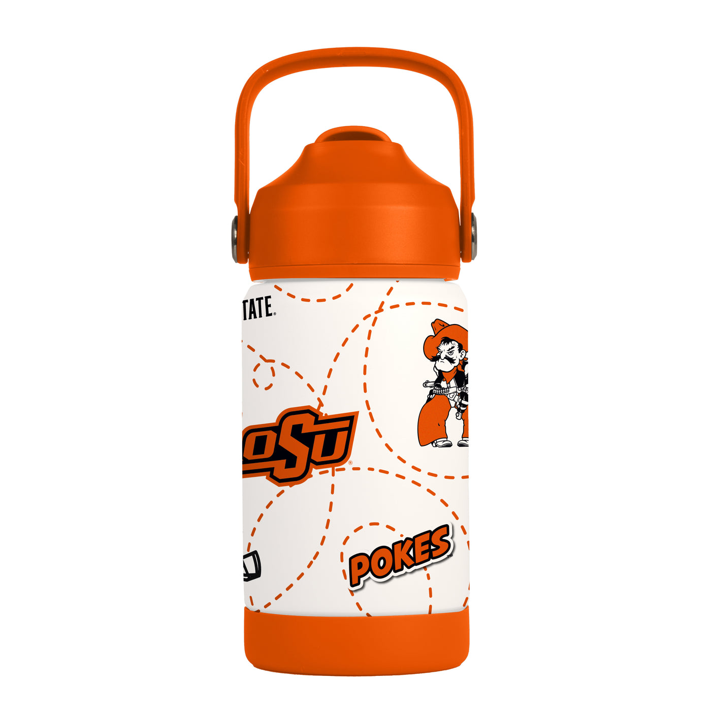 OK State 12oz Mascot SS Kids Bottle
