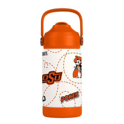 OK State 12oz Mascot SS Kids Bottle