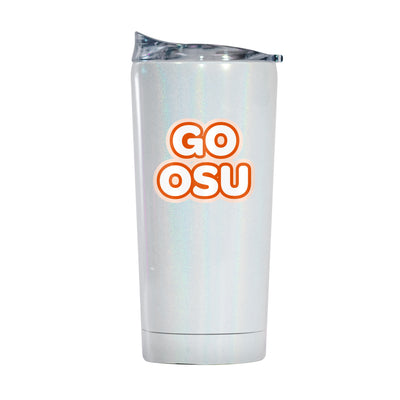 Oklahoma State 20oz Bubble Iridescent Tumbler - Logo Brands