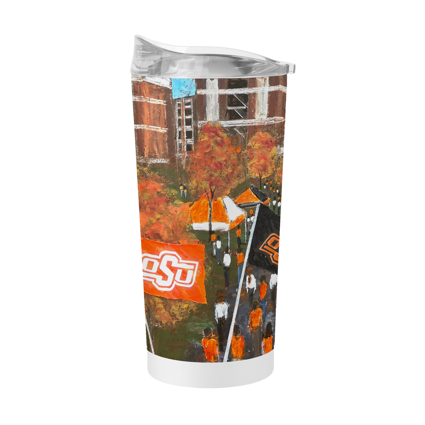 Oklahoma State 20oz Collector Powder Coat Tumbler