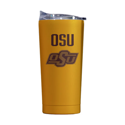 Oklahoma State 20oz Huddle Powder Coat Tumbler - Logo Brands