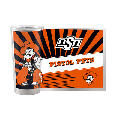 OK State 20oz Mascot Stainless Tumbler