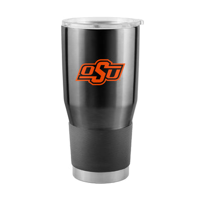 Oklahoma State 30oz Black Gameday Stainless Steel Tumbler - Logo Brands