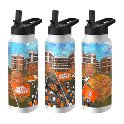 Oklahoma State 34oz Collector Quencher Bottle