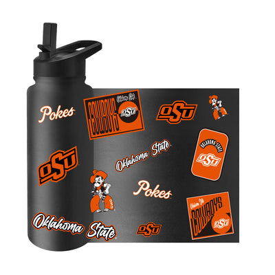 OK State 34oz Dreamweave Quencher Bottle