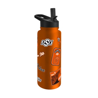 OK State 34oz Dreamweave Quencher Bottle