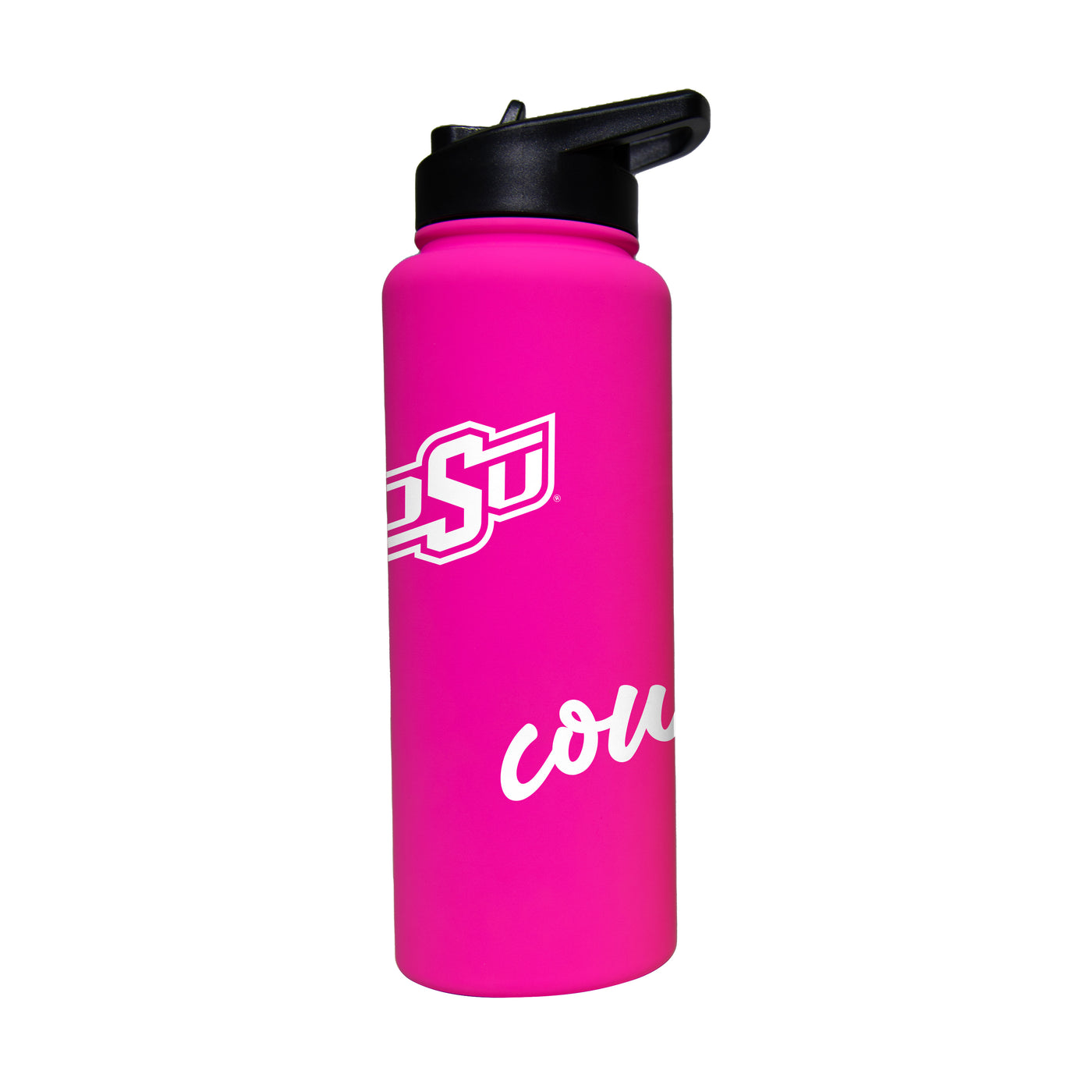 OK State 34oz Electric Bold Soft Touch Quencher