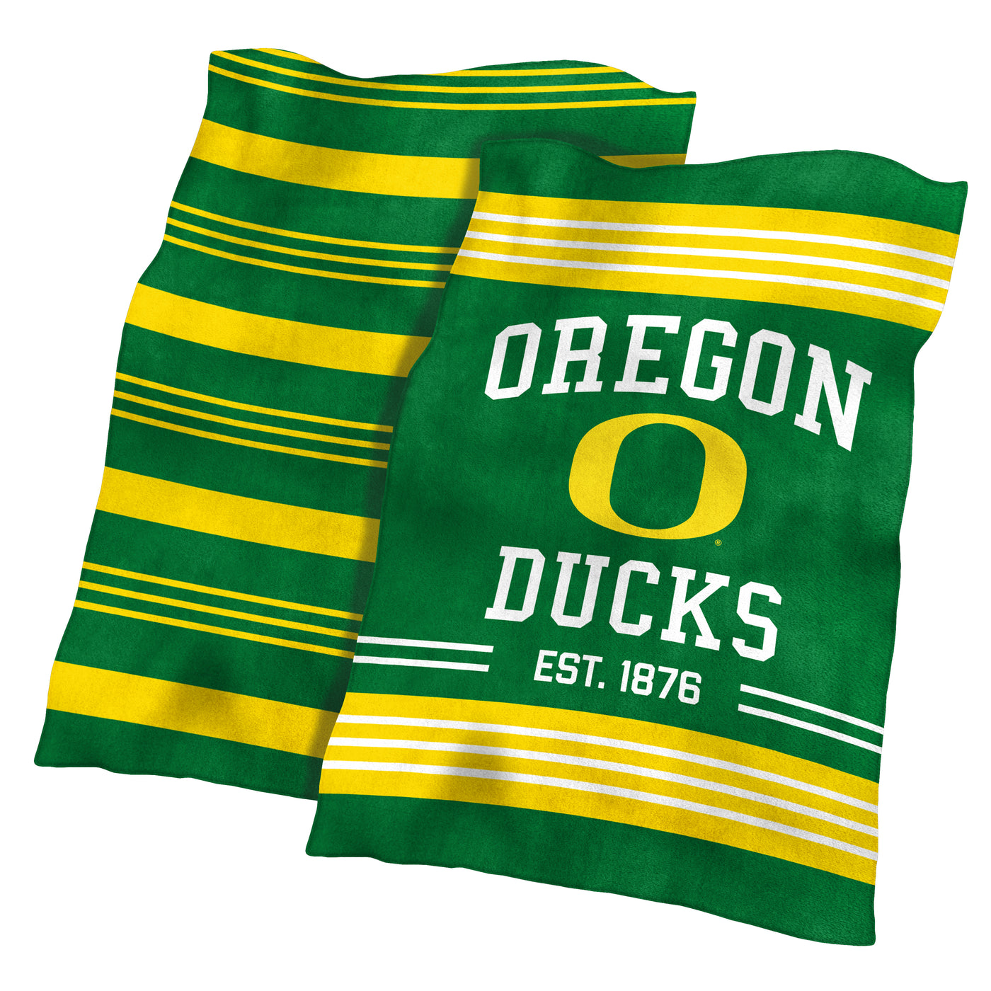 Oregon Colorblock Plush Blanket