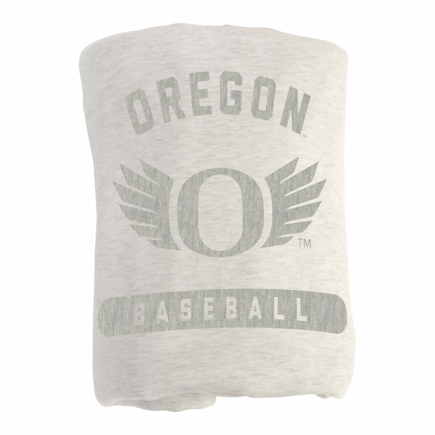 Oregon Baseball Sublimated Sweatshirt Blanket