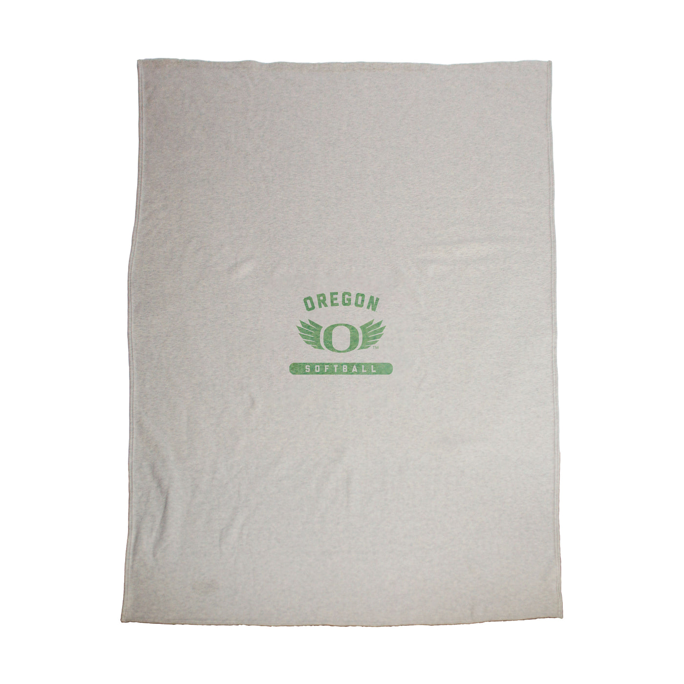 Oregon Softball Sublimated Sweatshirt Blanket