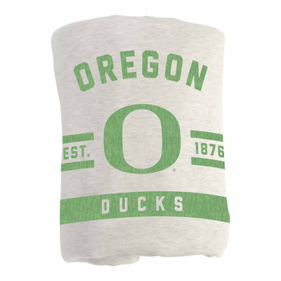 Oregon Oatmeal Sweatshirt Blanket - Logo Brands