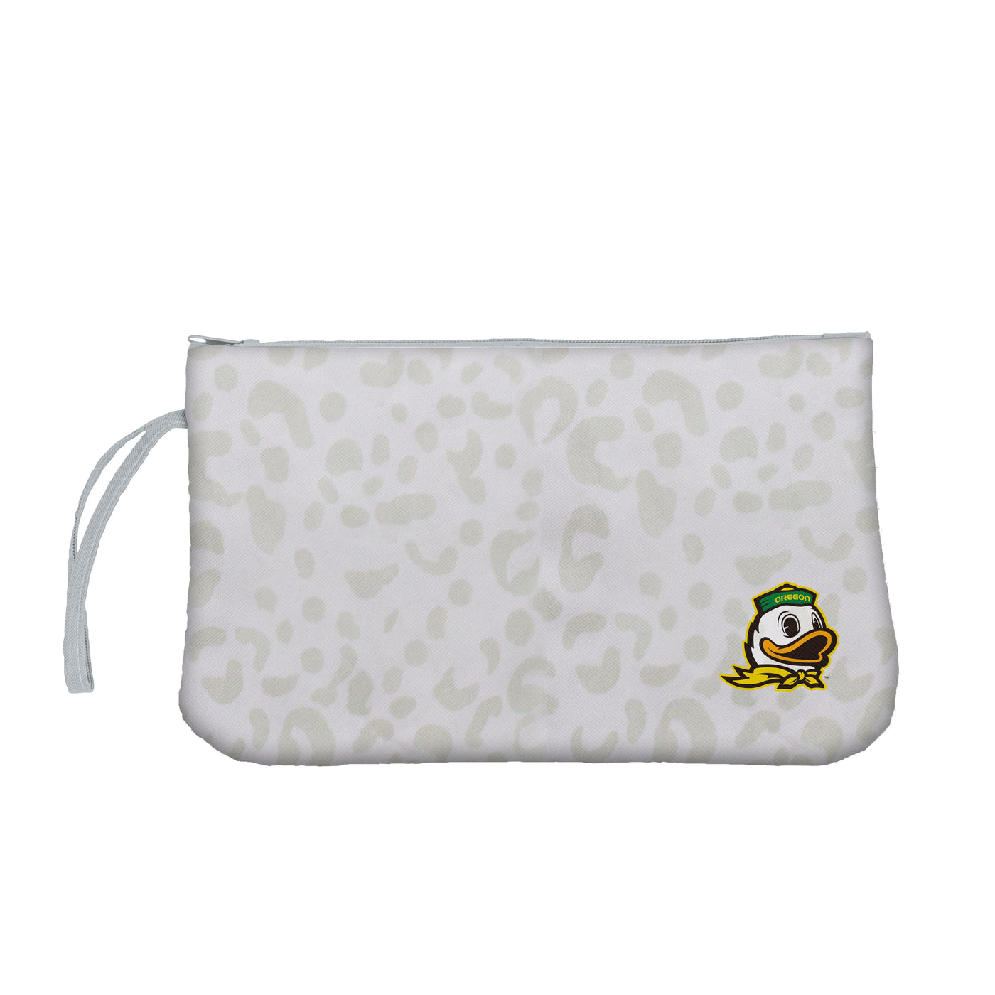 Oregon Leopard Print Wristlet - Logo Brands