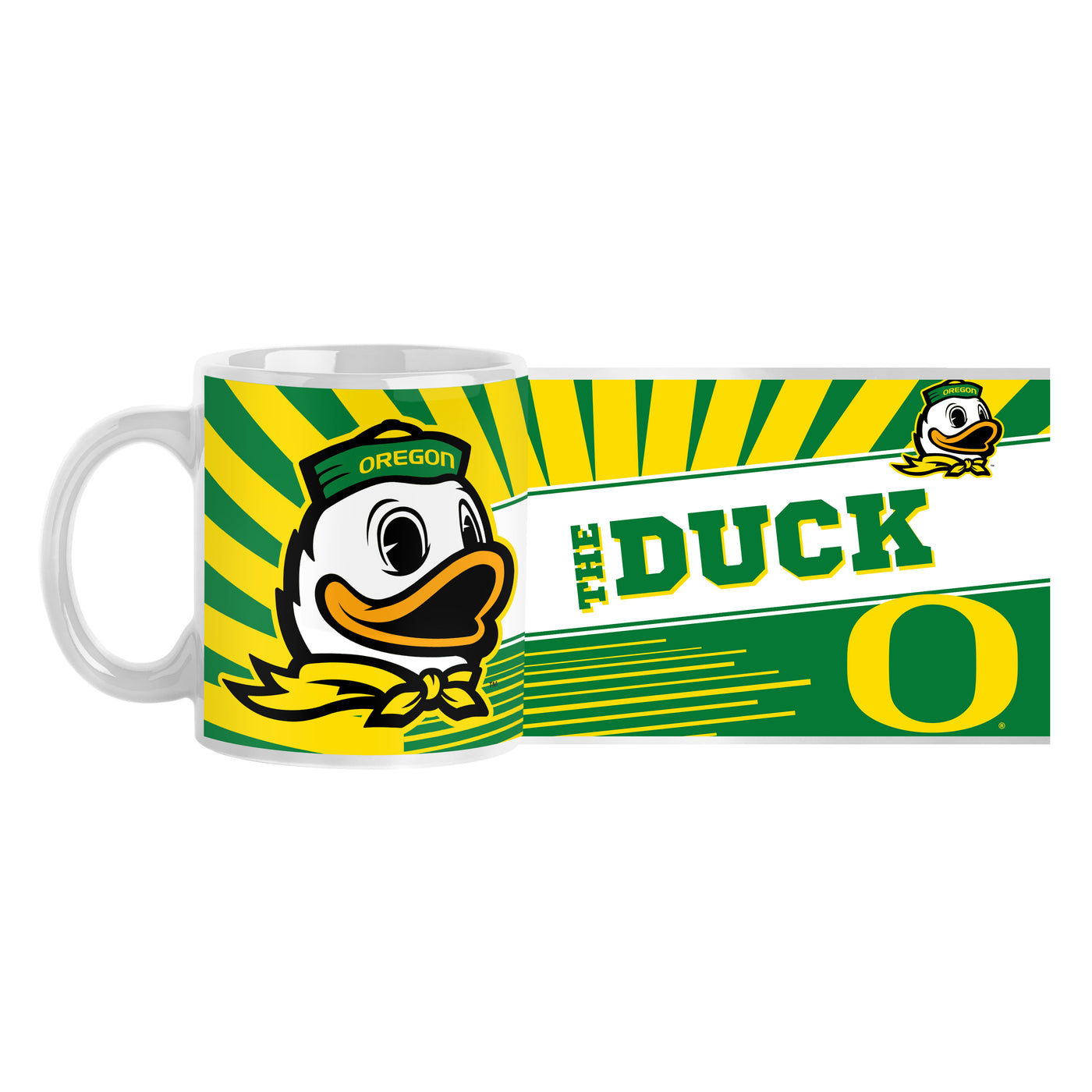 Oregon 11oz Mascot Sublimated Mug