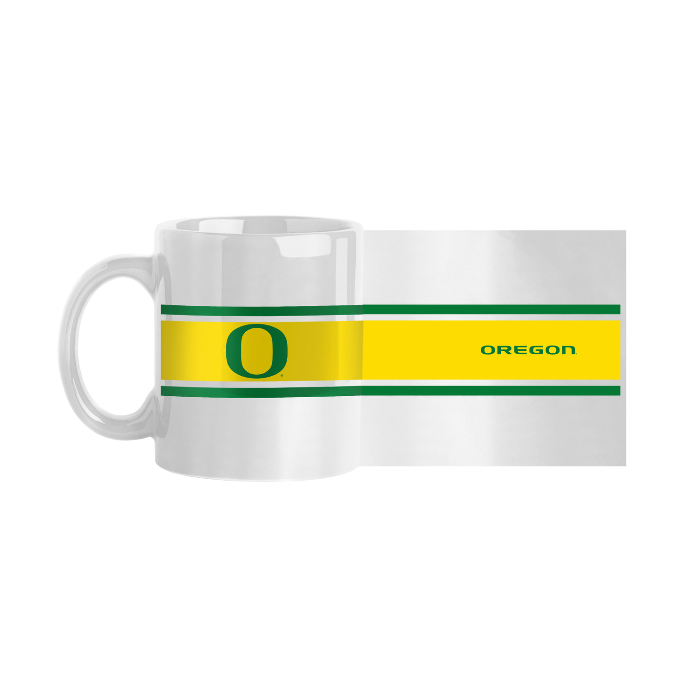 Oregon 11oz Stripe Sublimated Mug