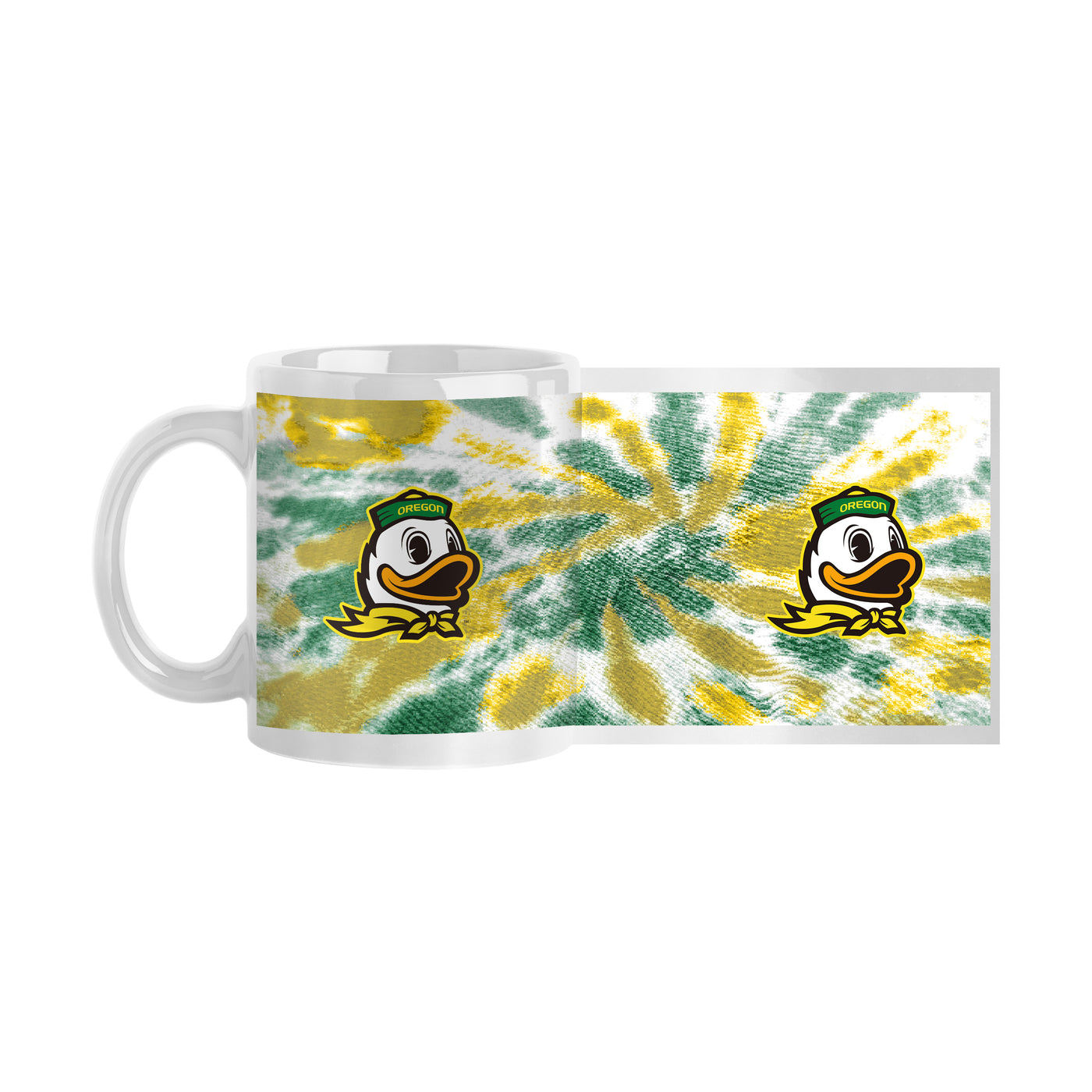 Oregon 11oz Tie Dye Sublimated Mug