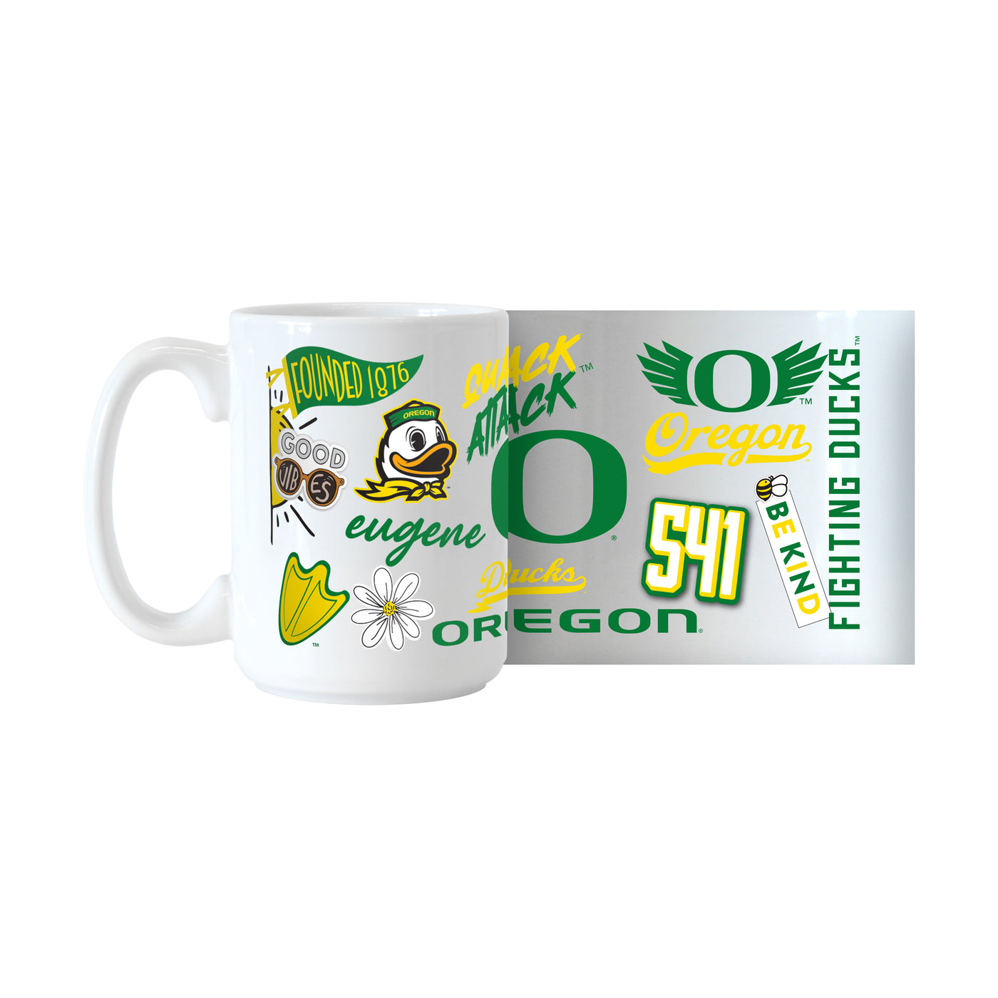 Oregon 15oz Native Sublimated Mug