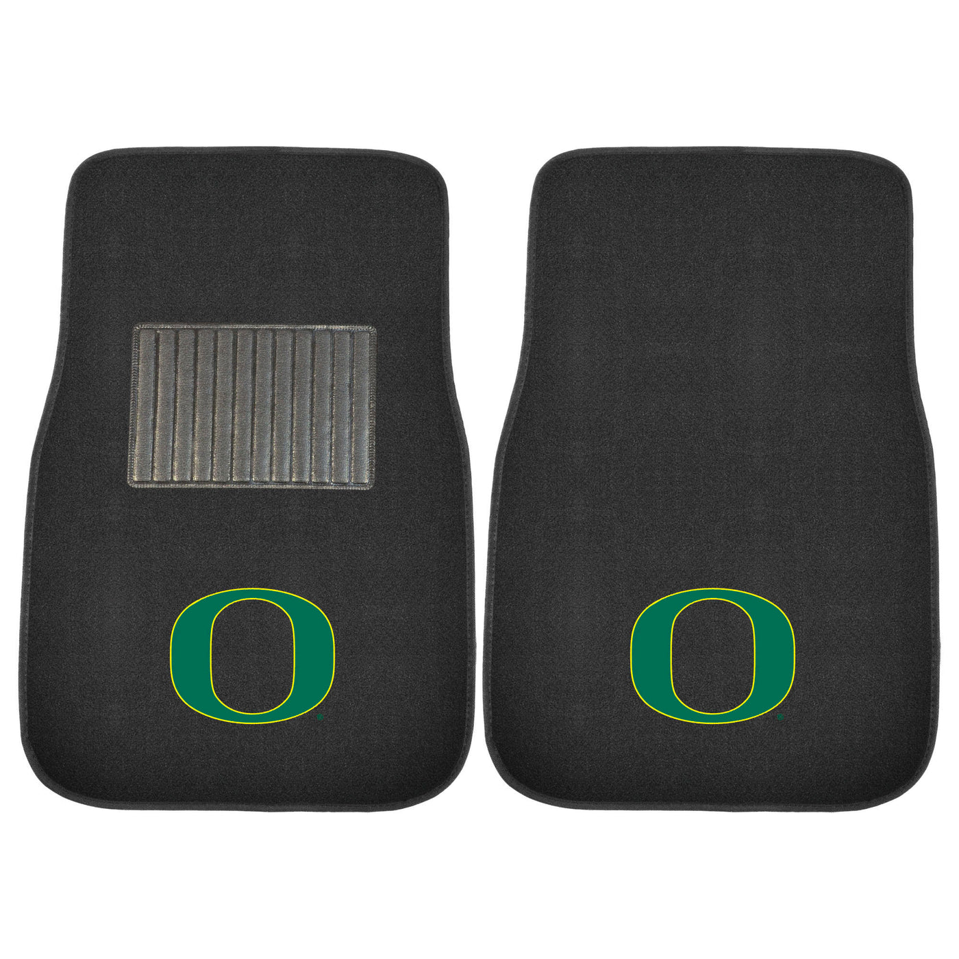 University of Oregon 2-pc Embroidered Car Mat Set