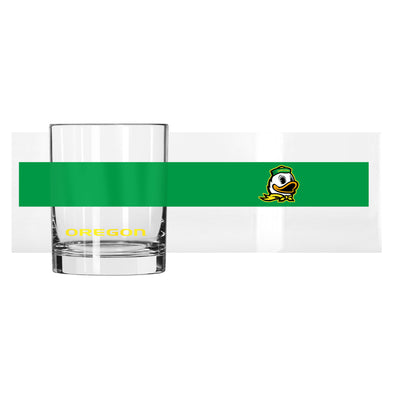 Oregon 14oz Colorblock Rocks Glass